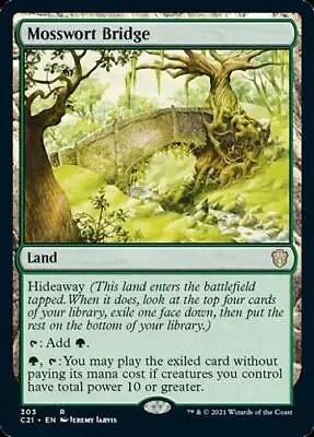 MTG - Mosswort Bridge - Commander 2021 Strixhaven - Light Play - Normal • $0.99