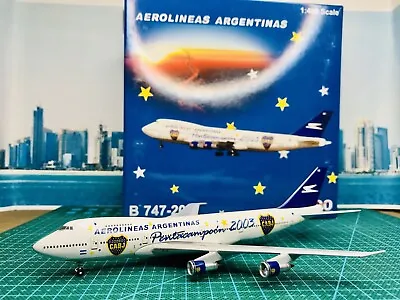 Aerolineas Argentinas Aeroclassics 1:400 Boeing 747-200 Reg: LV-OOZ Brand NEW • $199.75