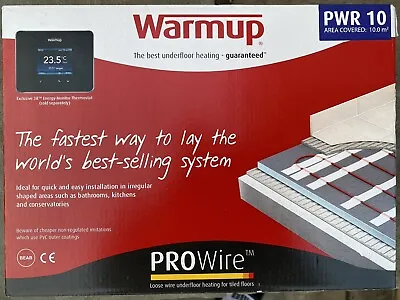 Warmup PROWire 10m2 Electric Underfloor Heating System £474 At Topps Tiles! • £299.99