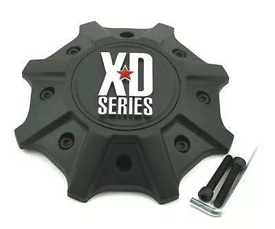 NEW KMC XD Series Matte Black Wheel Center Cap 5/6/8 Lug XD825 XD202 Buck 25 • $35