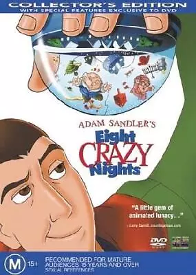 Adam Sandler's 8 Crazy Nights (DVD 2002) Comedy Region 4 • $20