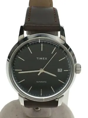 TIMEX Marlin Automatic Automatic Leather Tw2T23000  Brown Wristwatch • $783.20