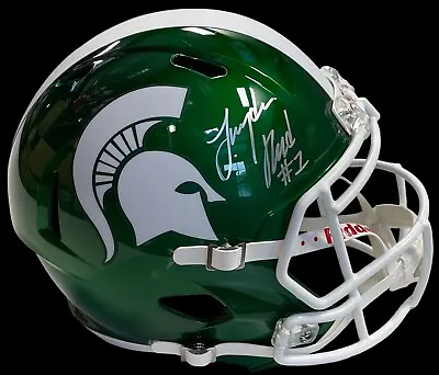 Jayden Reed Signed Michigan State Full Size Speed Helmet Bas Coa Packers • $349.99