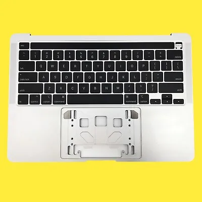 OEM MacBook Pro 13” A2251 2020 Silver Bottom Case Palmrest Keyboard #2317 Z39b15 • $79.98