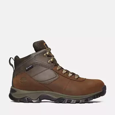 Men's Timberland Mt. Maddsen Waterproof Mid Hiking Boots - Brown • $59