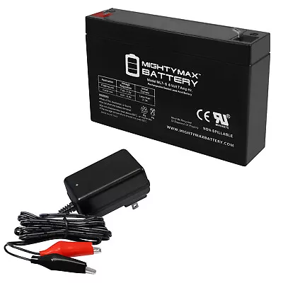 Mighty Max 6V 7Ah Battery Replacement For BMW I8 Concept 6v Ride On + 6V Charger • $27.99