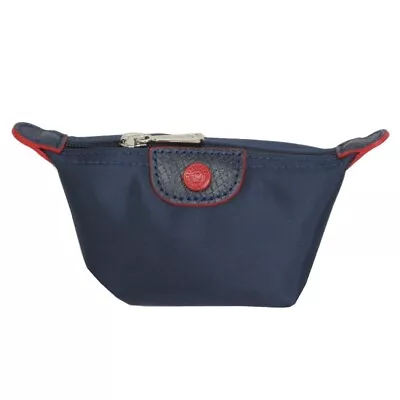 New Longchamp L3693 619 556 Navy Coin Pouch Bag  Nylon Bag   9999 • $70