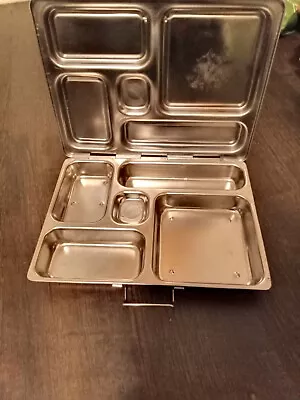 PlanetBox Rover Stainless Steel Lunch Box 5 Compartments Bento Planet Box • $5.20