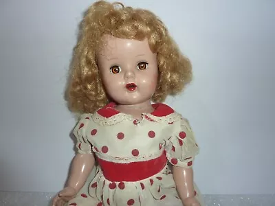 Darling Vintage MCM Artisan Beauty Shirley Temple Looking Doll Unmarked 19  • $39.99