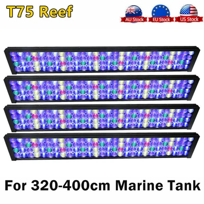 $854.10 • Buy 4PCS PopBloom Led Aquarium Light Full Spectrum For Reef Coral Marine Fish Tank