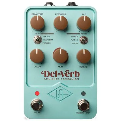 Universal Audio Del‑Verb Ambience Companion Reverb And Delay Pedal • $349