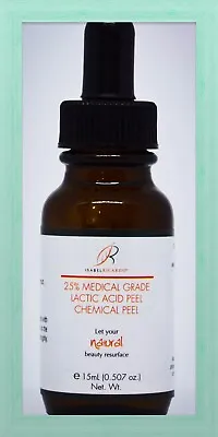 25 % Lactic Acid Peel Chemical Peel Face & Body Peel 15 Ml Anal Intimate Peel • £24.11