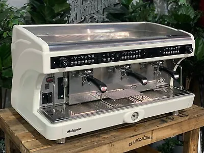 Astoria Calypso 3 Group White Espresso Coffee Machine Commercial Cafe Barista • $2750