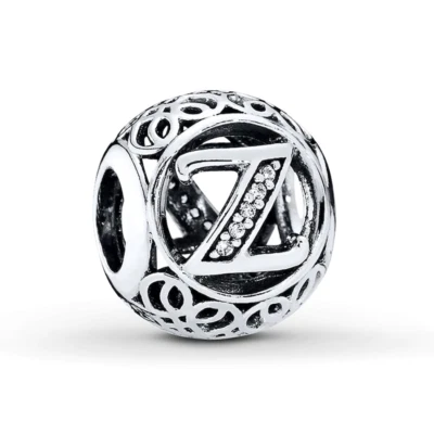$46.95 • Buy Authentic PANDORA Vintage Letter Z Vintage Alphabet