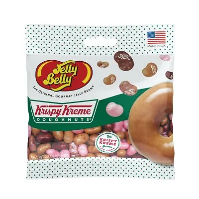 Jelly Belly Krispy Kreme - 12 PACK - 2.8oz Bags FREE SHIPPING • $35.25