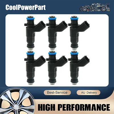 $76.99 • Buy 6x Fuel Injectors Fit 2004-2015 Holden Commodore Vz Ve V6 3.6l 0280156131 New Au