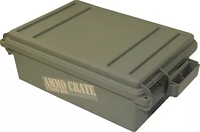 Military Ammo Box Plastic Storage Case 65 Lbs Hunting Ammunition Crate Utility • $51.48