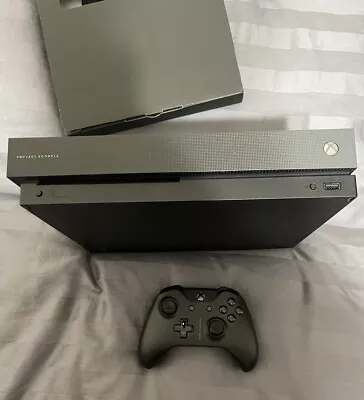 Microsoft Xbox One X Project Scorpio Edition 1TB Console Original Box- Black • $230