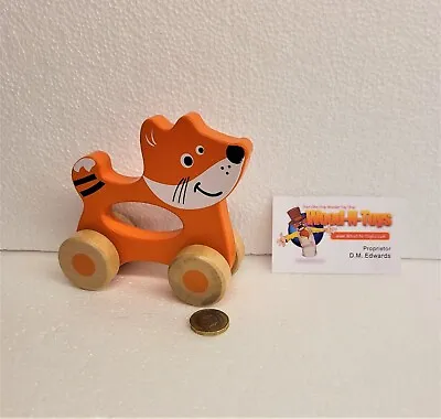 £8.99 • Buy  Play & Grow   Foxy Dog Push-Along Car Grabber Wooden Educational Toddler