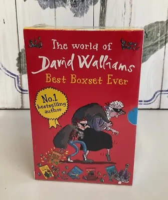 The World Of David Walliams Best Box Set Ever 5 Books - Ages 7-9 - Paperback NEW • £14.99