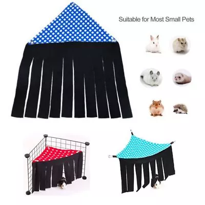 Pet Rat Hamster Tent Hideout Guinea Pig Cozy Small Animals Cage Accessories. • $8.12