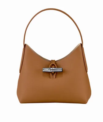 Longchamp ROSEAU Shoulder Bag XS - Beige Leather • $319.50