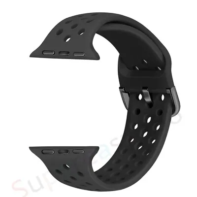 $11.99 • Buy Silicone Sport Band Strap Apple Watch IWatch Series 7 SE 6 5 4 3 2 41/45 42/44mm