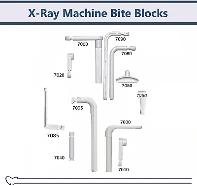 Panoramic X-Ray Machine Bite Blocks For All Models #7040 #7010 #7060 #7095  • $36.95