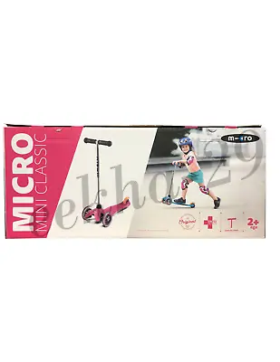 Micro Mini Classic SCOOTER Pink Age 2 Plus NEW IN BOX • $69.90