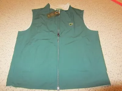 Berckmans 2024 Masters 1934 Green Vest Augusta National Golf Club NWT L • $419.99