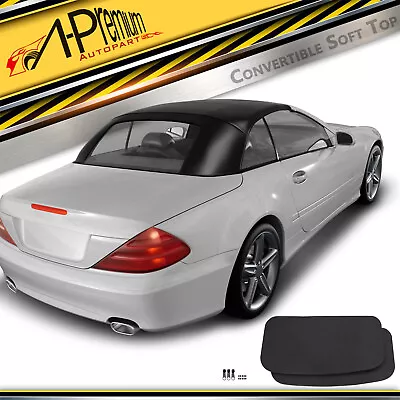 Black Convertible Soft Top For Mercedes C209/C207/A209 CLK320 CLK55 AMG CLK350 • $314.99