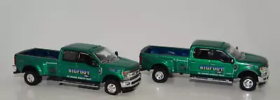 2019 Ford F-350 Dually Truck Bigfoot Junk Lot Set  Diecast 1/64 Greenlight Green • $6