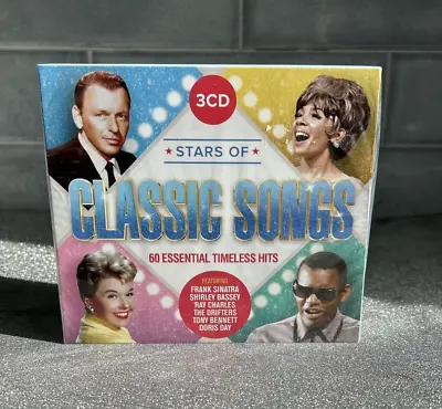 Triple Cdalbum - Stars Of Classic Songs - Bobby Vee / Ken Dodd / Dion / Ray Cha • £7