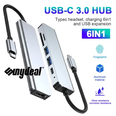 $25.99 • Buy Dock Station Type-C Splitter USB C HUB 4K HDMI For Macbook Air M1 IPad Pro AU