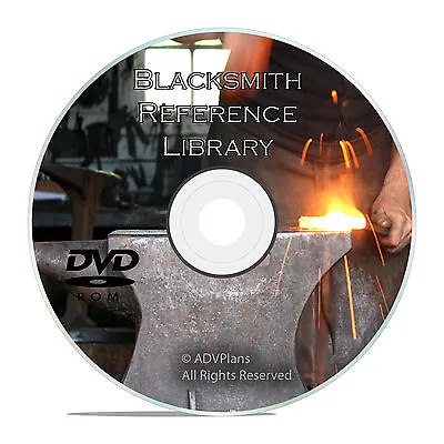 Vintage Blacksmith Reference Book Collection Forging Steel 175+ Books DVD V30 • $7.99