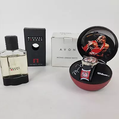 Avon Wilson #23 Michael Jordan Watch And Cologne Set (1997) • $59.99