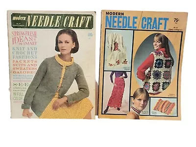 Modern Needlecraft Magazine Lot Of 2 Vol. 47 And Vol 59 • $15