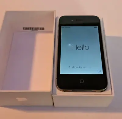 Apple IPhone 4S  - 16GB - A1349 ESIM Verizon With OEM Box Turns On. • $19.99