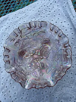 LG Wright Depression Glass Bowl • $14.95