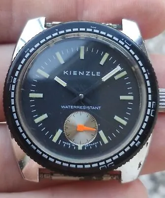Vintage Men's German Kienzle Diver 5 ATM Hand-winding Watch • $158.70