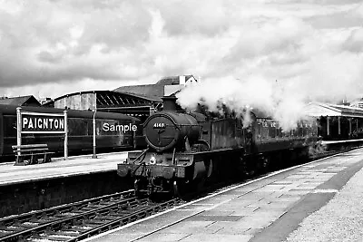 PAIGNTON RAILWAY STATION DEVON C1960 Loco; 4148 PHOTO 12 X 8 • £6.90