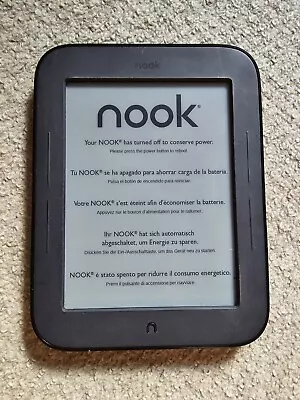 Nook Simple Touch Digital Notebook - BNRV300 • £25