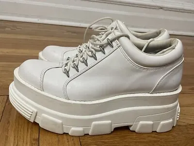 Zara White Mega Pltaform Women Sneakers Size 38 • $25