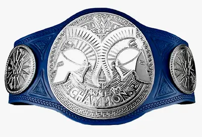 WWE Authentic Wear Smackdown Tag Team Championship Commemorativ 2mm Brass Plate • $124.99