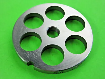 NEW Size #8 X 5/8  Meat Grinder Plate LEM Big Bite & Cabelas 1/3 & .35 HP Others • $13.75