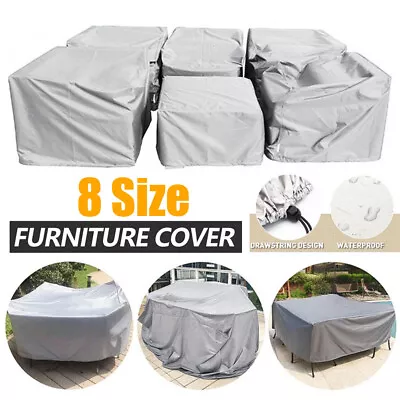 Outdoor Furniture Cover UV Waterproof Garden Patio Table Chair Shelter Protector • $17.99