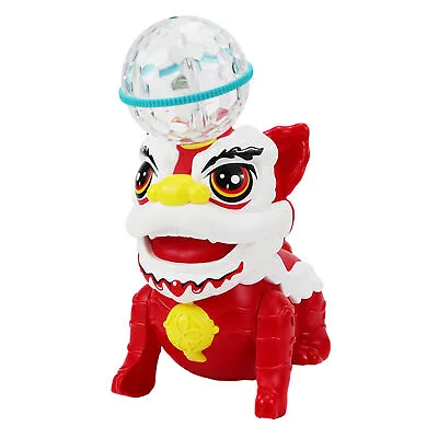 Music Animal Toys Head Ball Spinning Toy With Light And Music Chinese Dancing • $19.54
