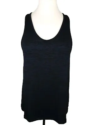 Ladies Rag & Bone Sleeveless Vest Tank Top With Twisted Racer Back In Navy M • £20