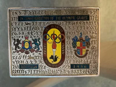 1956 Melbourne Olympic Games Cigarette Case • $217.89