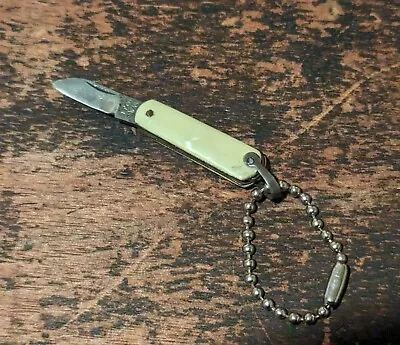 Vintage Miniature Pocket/Pen/Key Chain Knife-1 1/4 Inch-T.T. Co.- Made In Japan • $9.95